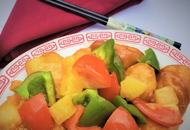 Order Sweet and Sour Chicken food online from Golden Gate Restaurant store, Waukesha on bringmethat.com