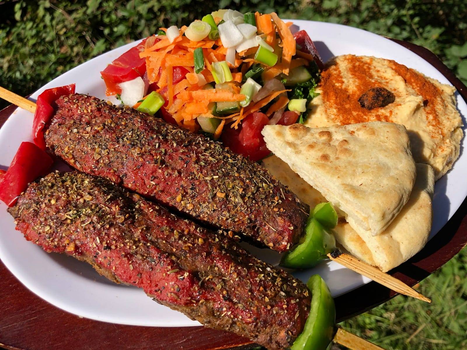 Order Shish Kebab food online from Vegan Community Kitchen store, Apex on bringmethat.com