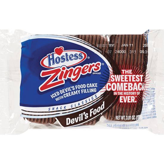 Order Hostess Zingers Cakes Devil'sFood Iced CreamyFilng SingleSrv food online from Cvs store, WEST COVINA on bringmethat.com