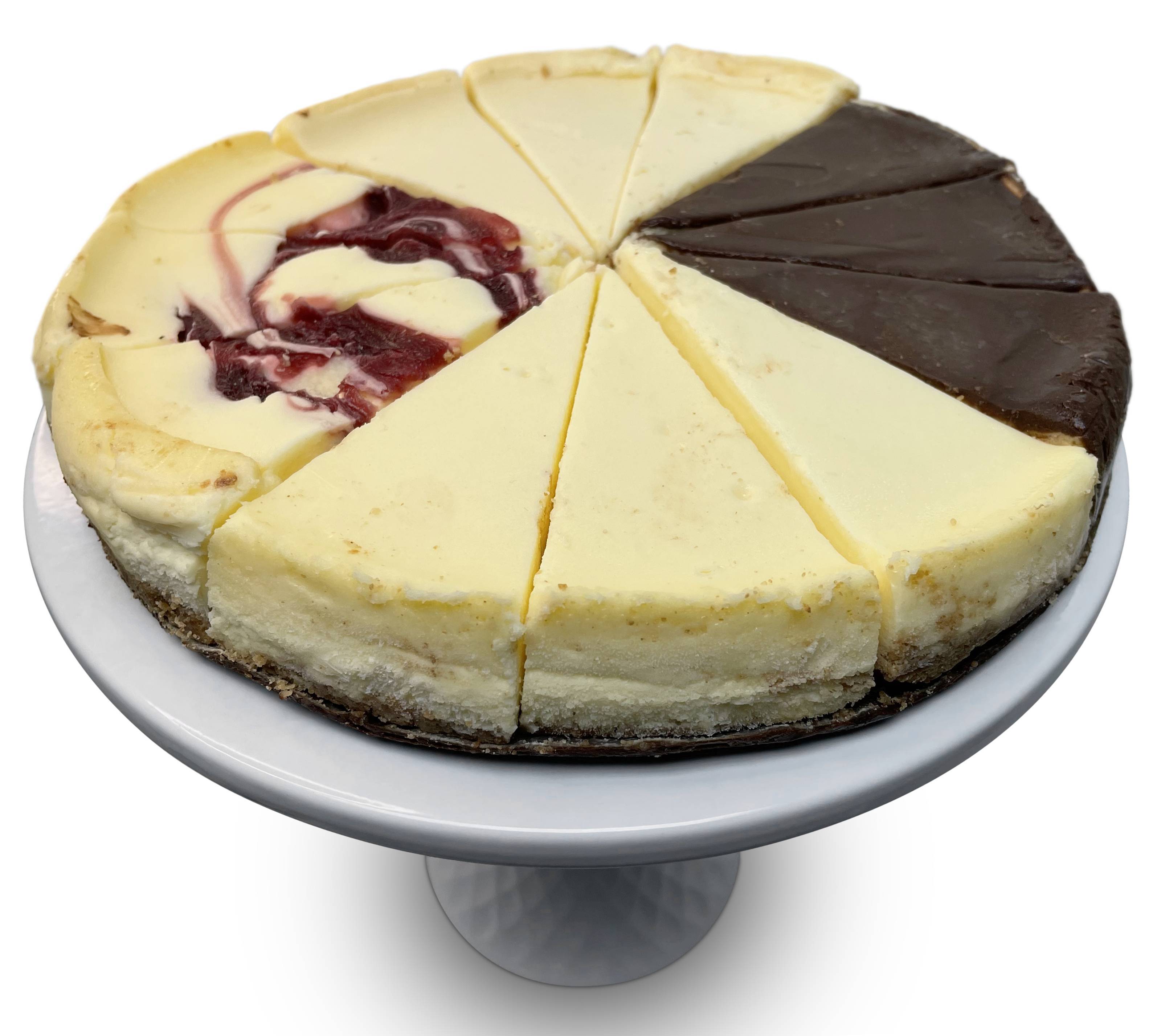 Order Sugar Free Cheesecake Sampler 9" - 2 lbs Gift Box food online from Andy Anand Chocolates store, Chino on bringmethat.com