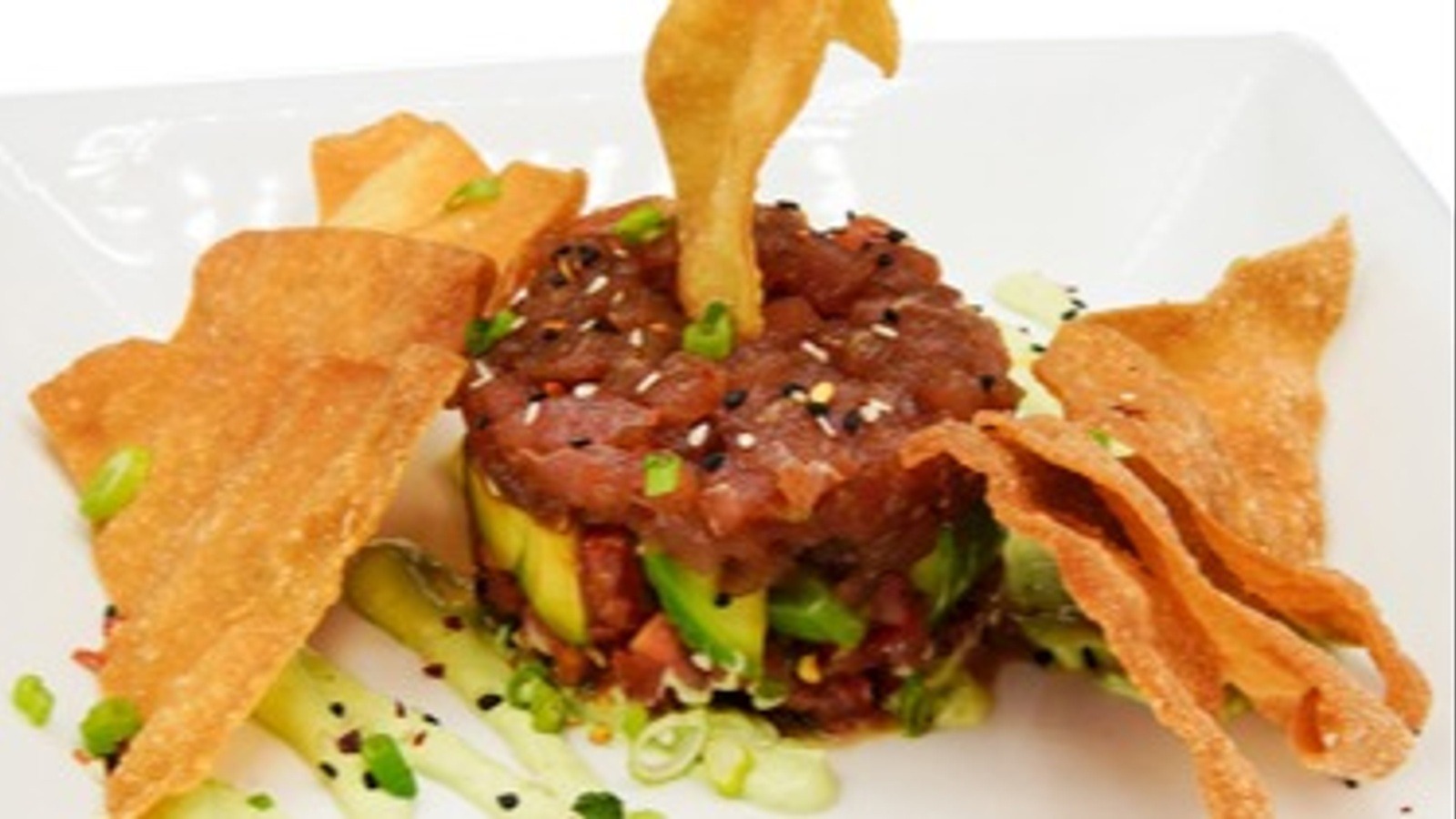 Order Ahi Poke Stack food online from Remedy Tavern store, Henderson on bringmethat.com