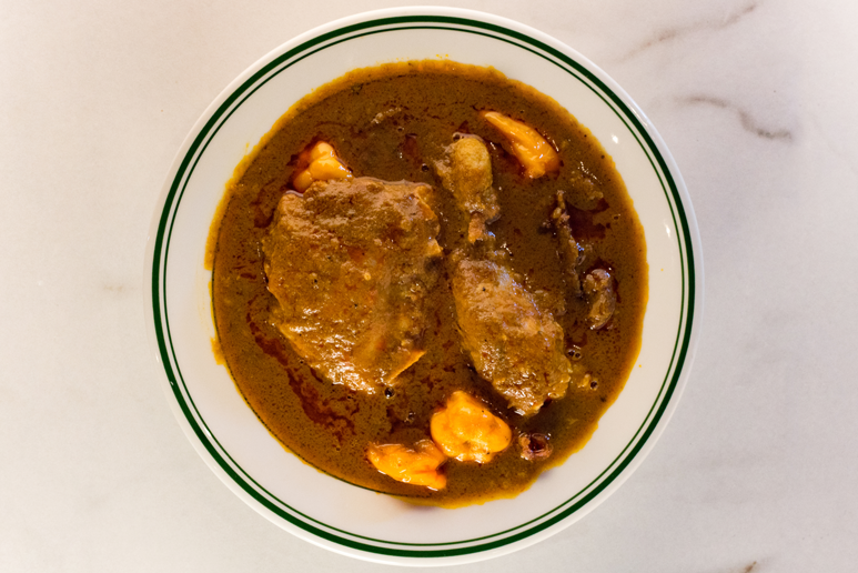Order Palm nut Soup (Banga) food online from Cafe Songhai store, Norcross on bringmethat.com