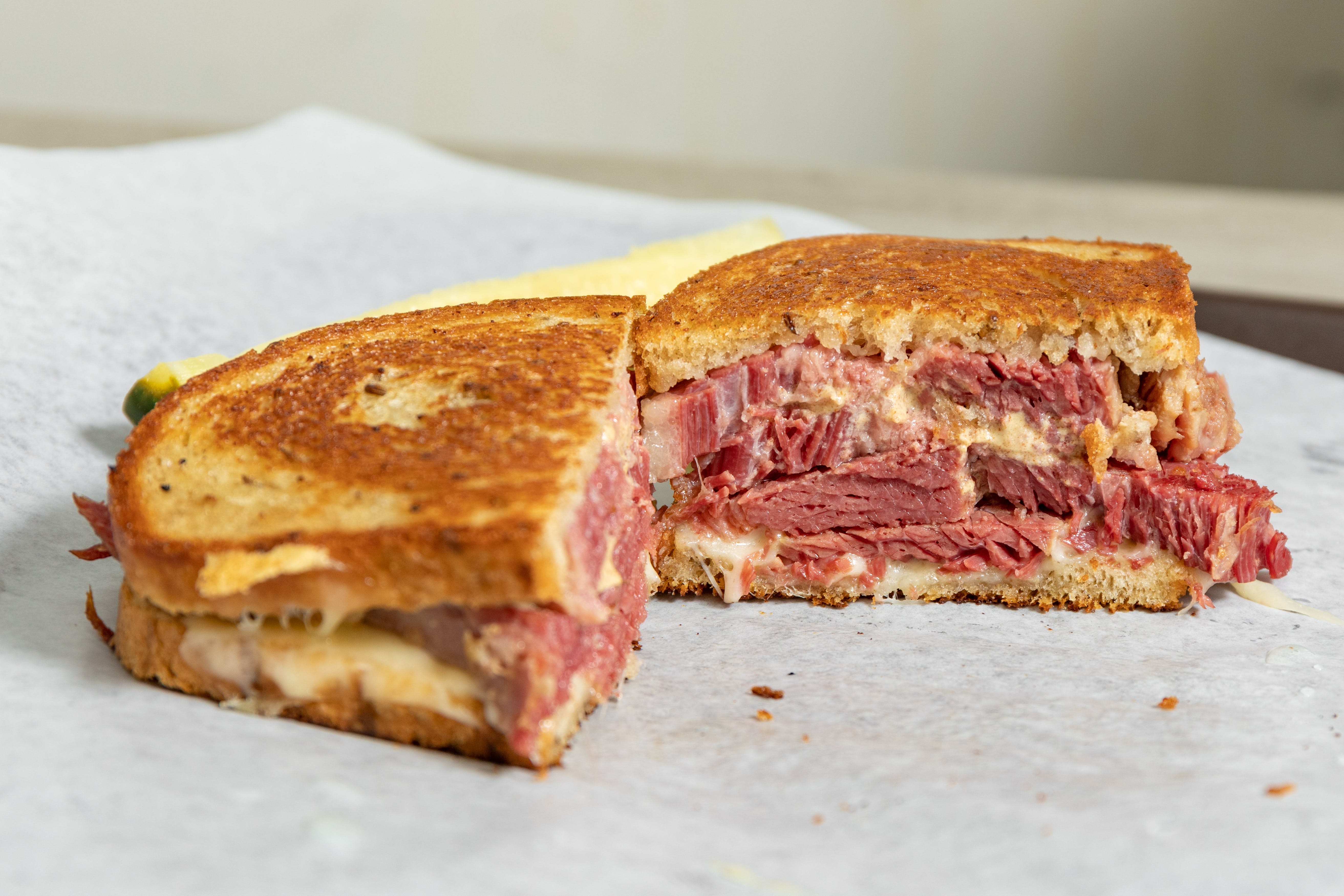 Order Corned Beef Sandwich - Sandwich food online from House of Corned Beef store, Milwaukee on bringmethat.com