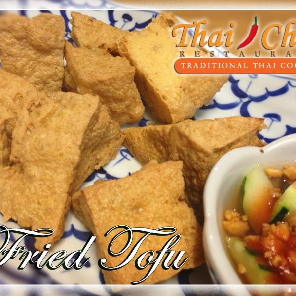Order K2. Fried Tofu food online from Thai Chili Restaurant store, Kent on bringmethat.com
