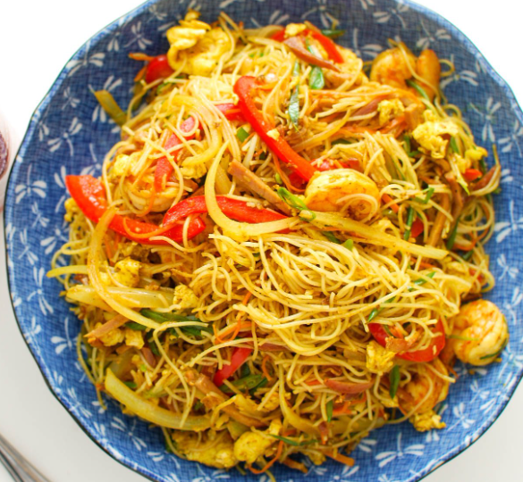 Order Curry Singapore Noodle food online from Wok Inn store, San Antonio on bringmethat.com