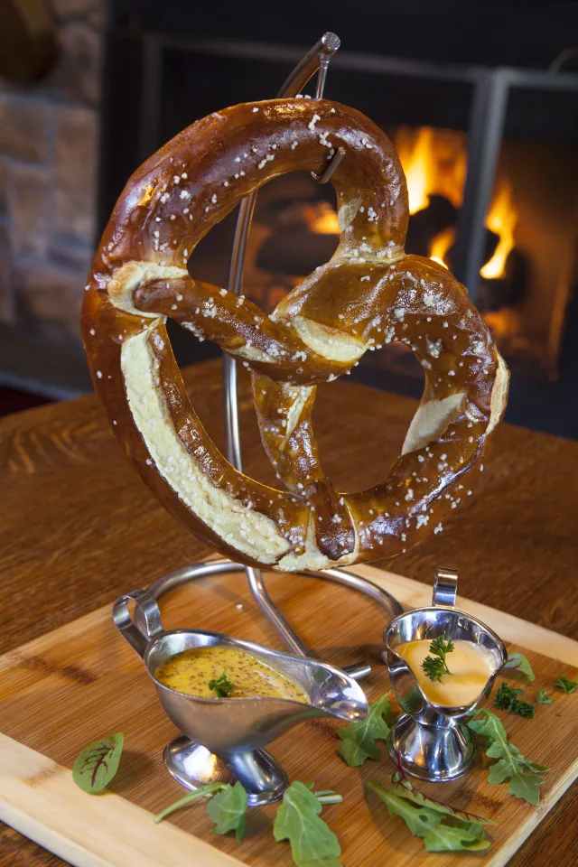Order Giant Pretzel food online from British Beer Company store, Barnstable on bringmethat.com