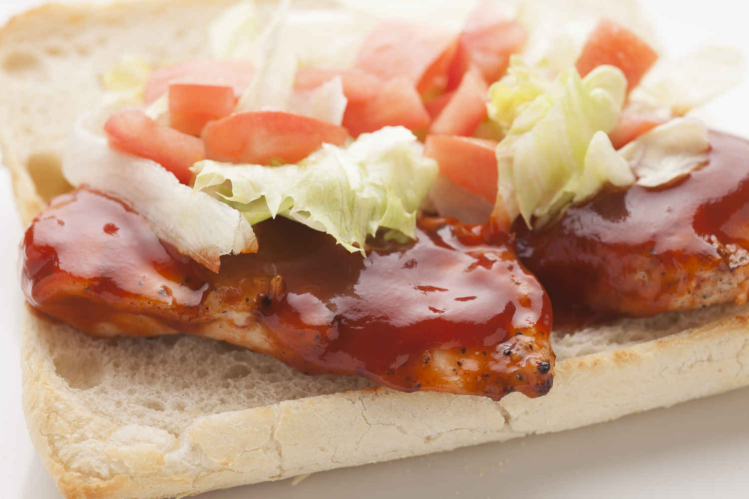 Order BBQ Chicken Sandwich food online from Jimano's Pizzeria store, Englewood on bringmethat.com