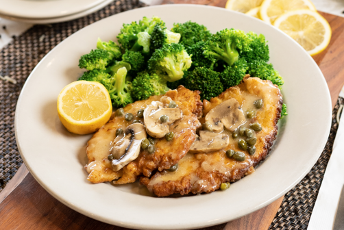 Order Chicken Piccata food online from The Pasta House store, O'Fallon on bringmethat.com