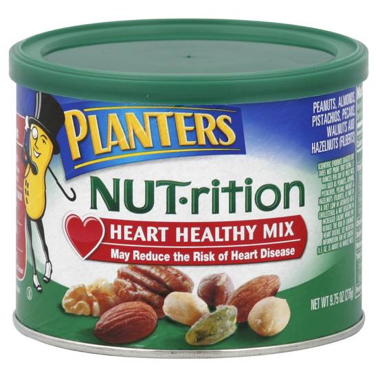 Order NUT-rition Heart Healthy Nut Mix with Peanuts (9.75 oz) food online from Rite Aid store, Yamhill County on bringmethat.com