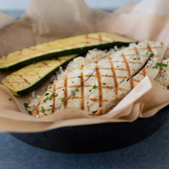 Order Grilled Sea Bass food online from Crazy Fish Grill & Market store, Los Angeles on bringmethat.com