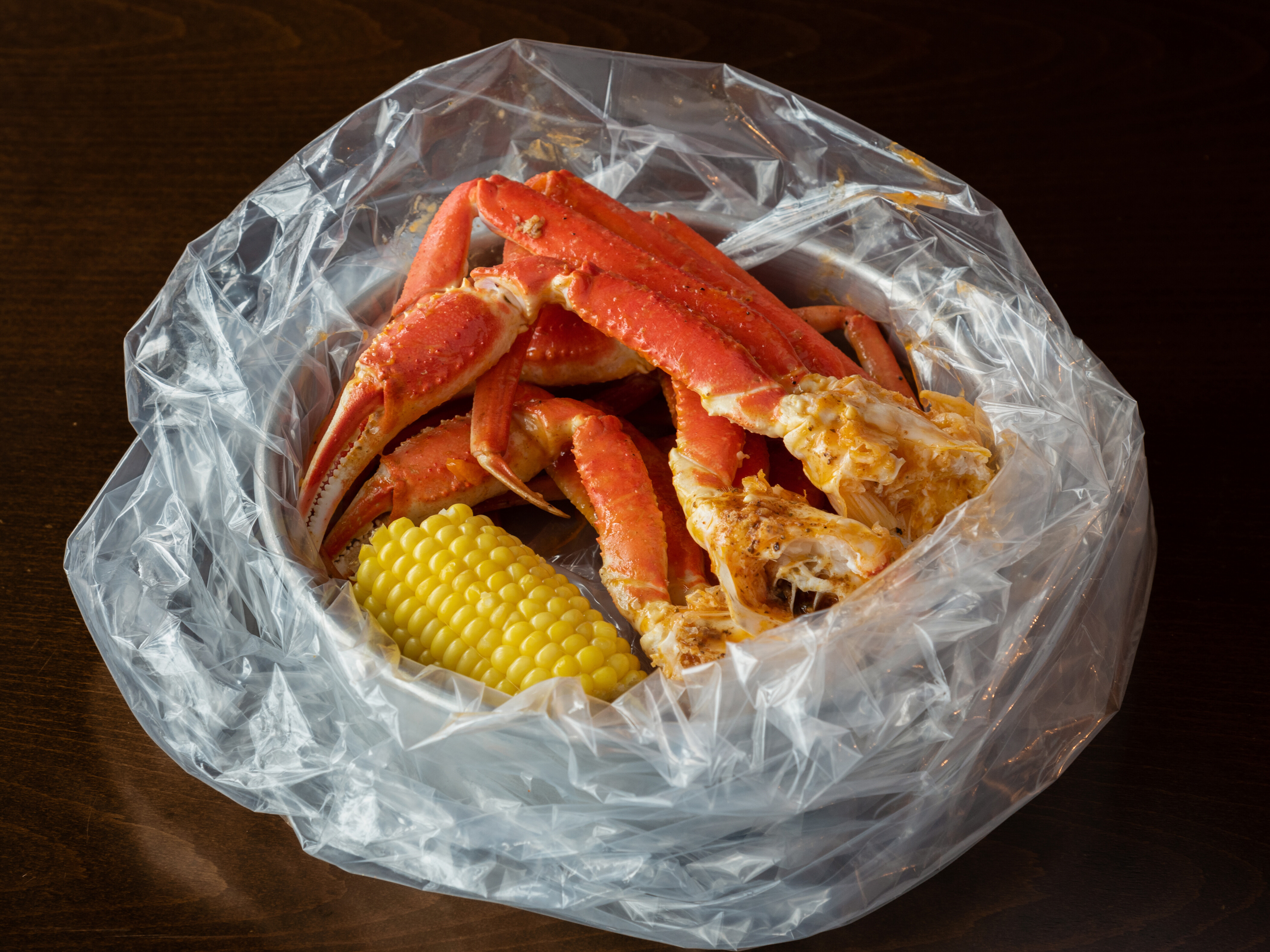 Order Snow Crab Leg food online from Shaking Seafood store, Roslindale on bringmethat.com