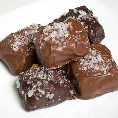 Order Seasalted Caramels food online from The Fudge Pot store, Chicago on bringmethat.com