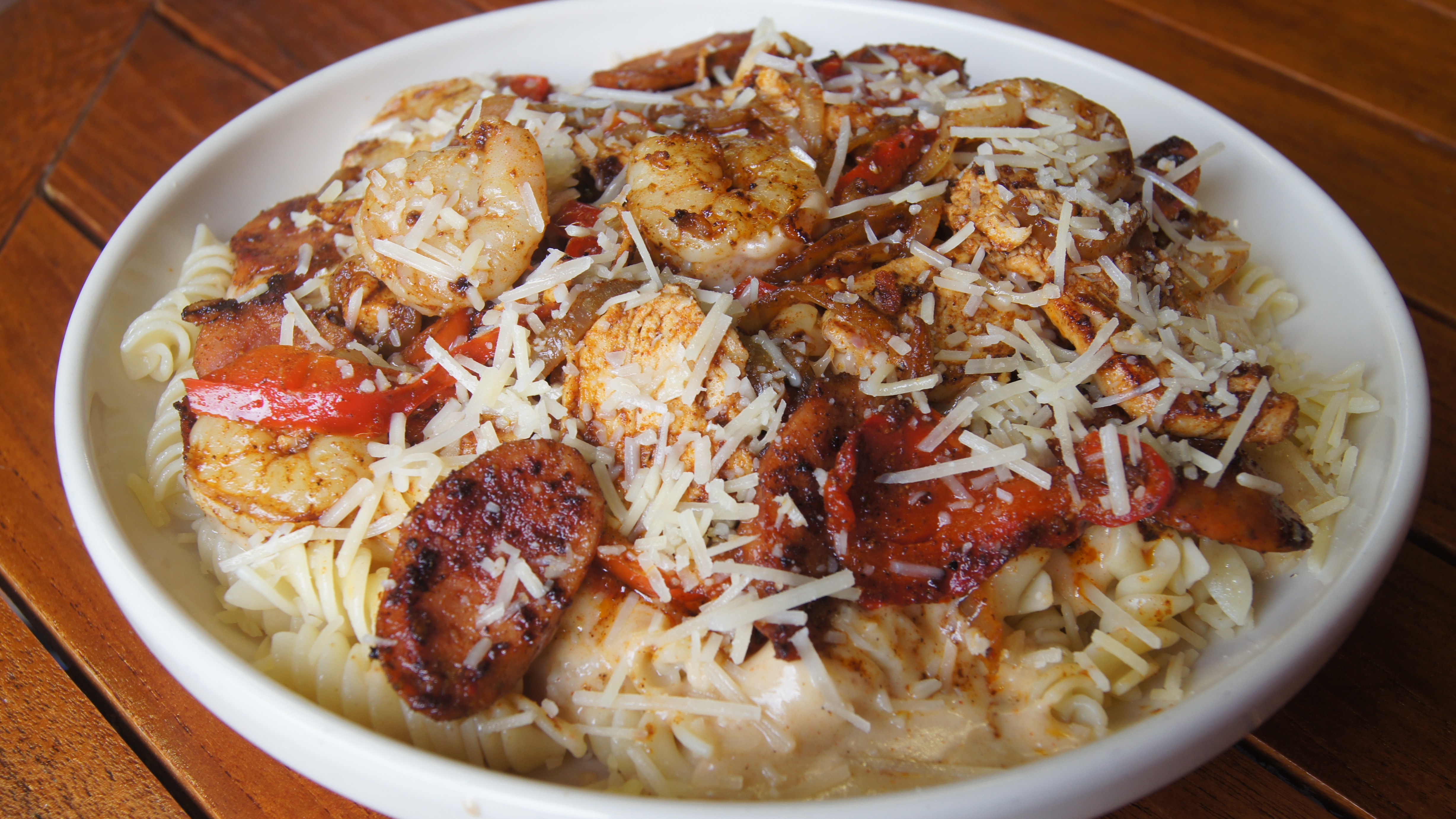 Order New Orleans Pasta food online from Kickback Jack's store, High Point on bringmethat.com