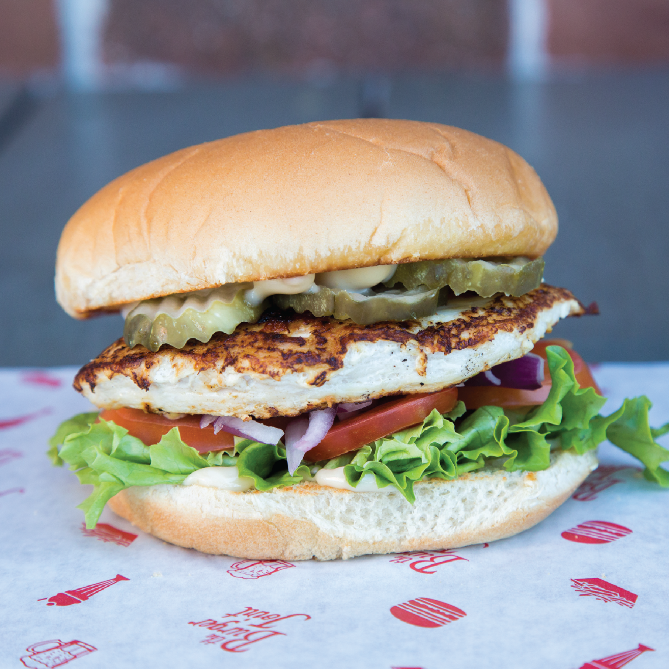 Order Grilled Chicken Sandwich food online from Mrbeast Burger store, Houston on bringmethat.com