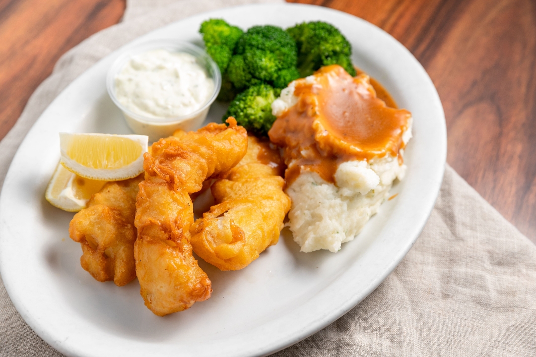 Order Fish & Chips food online from Keno's Restaurant store, Anaheim on bringmethat.com