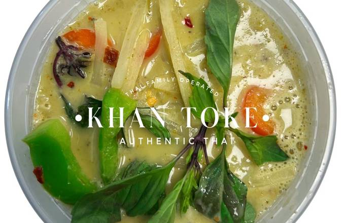 Order Green Curry (GF) food online from Khan Toke Authentic Thai store, Denver on bringmethat.com