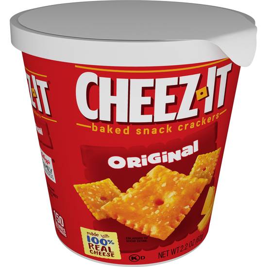 Order Cheez-It Original Cheese Crackers Cup, 2.2 OZ food online from Cvs store, MONTEZUMA on bringmethat.com