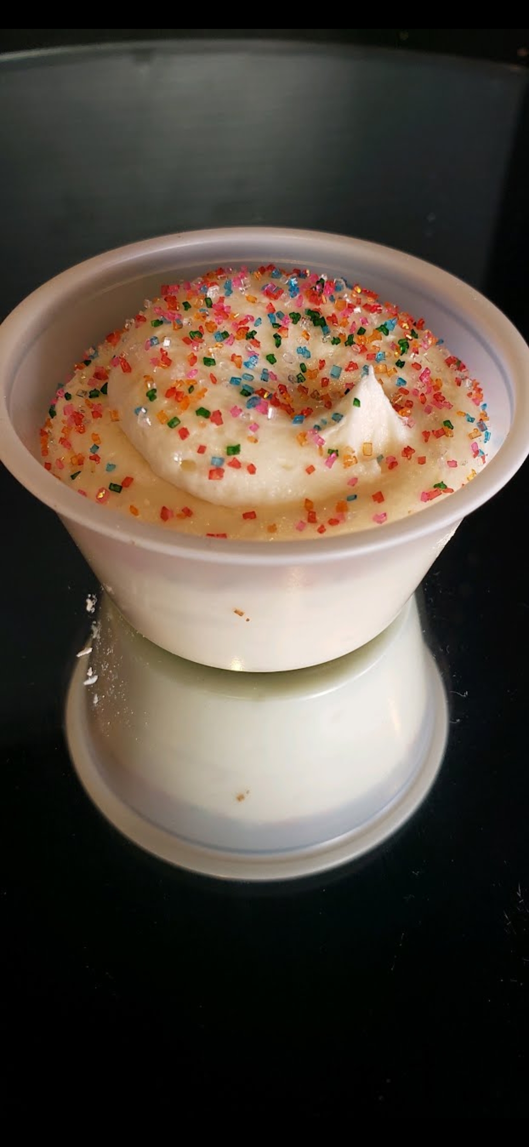 Order Vanilla Buttercream Frosting Shot food online from Cupcake a La Mode store, Lee's Summit on bringmethat.com