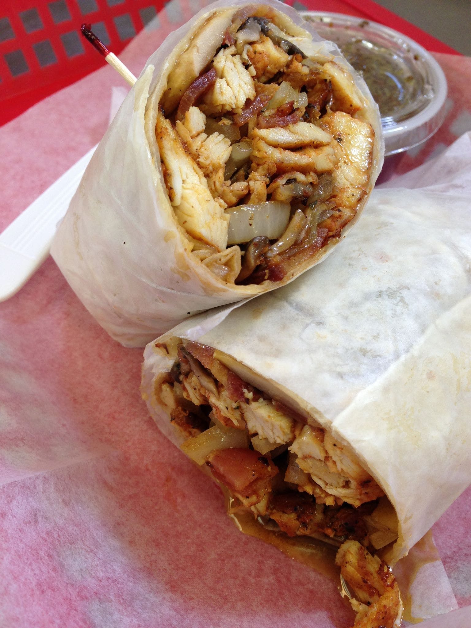 Order The Sinatra Wrap - Sub food online from Outpost Pizza Of Westport store, Westport on bringmethat.com