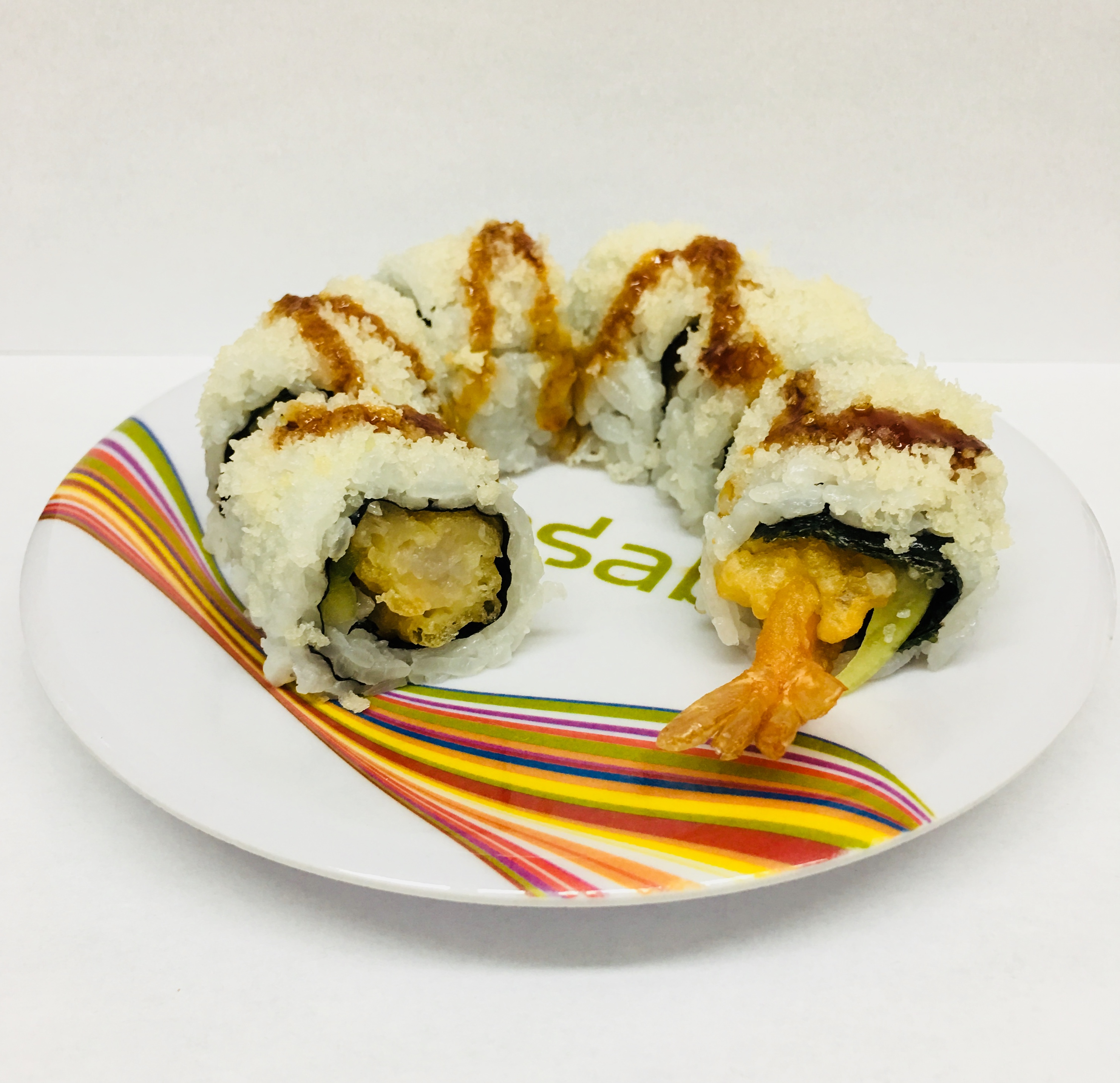 Order Shrimp Tempura Roll food online from Wasabi Sushi Restaurant store, McLean on bringmethat.com