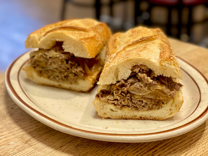 Order OG Philly cheesesteak food online from CELEBRITY DELLY store, Falls Church on bringmethat.com
