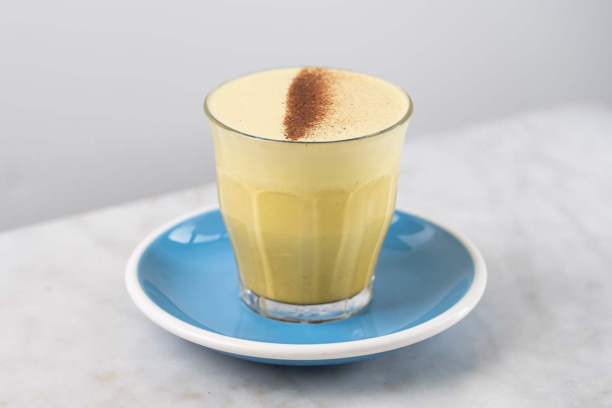 Order Golden Latte food online from Coffee shop store, New York on bringmethat.com