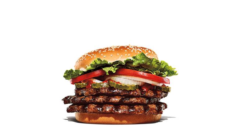 Order Triple Whopper food online from Burger King store, Rumford on bringmethat.com