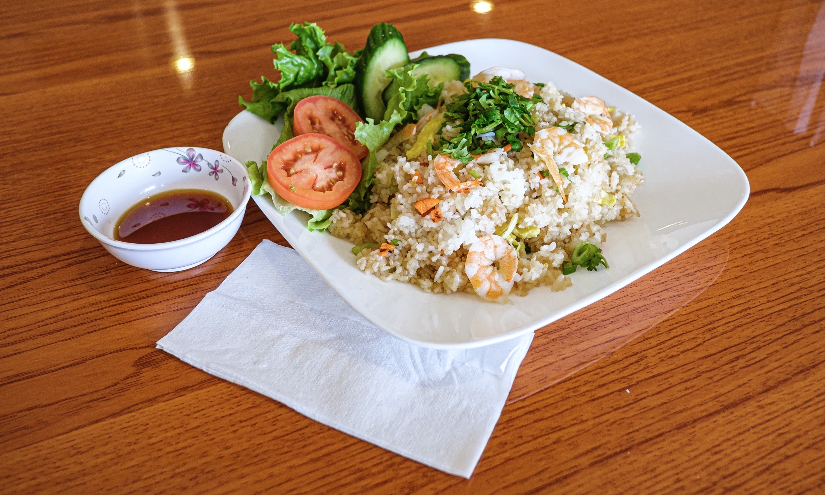 Order C7. Cơm Chiên - Shrimp Fried Rice food online from Vietnam75 store, Woodbridge on bringmethat.com