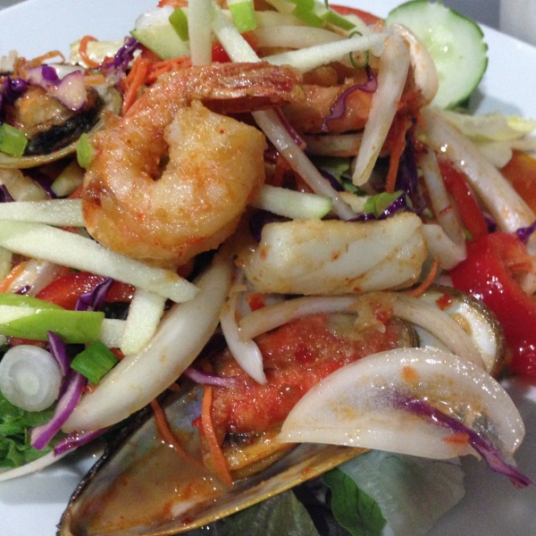Order Seafood Salad food online from Mango Tree Bistro store, Norristown on bringmethat.com