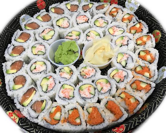 Order Sushi Roll Party Tray food online from Oishi Teriyaki & Sushi store, Paramount on bringmethat.com