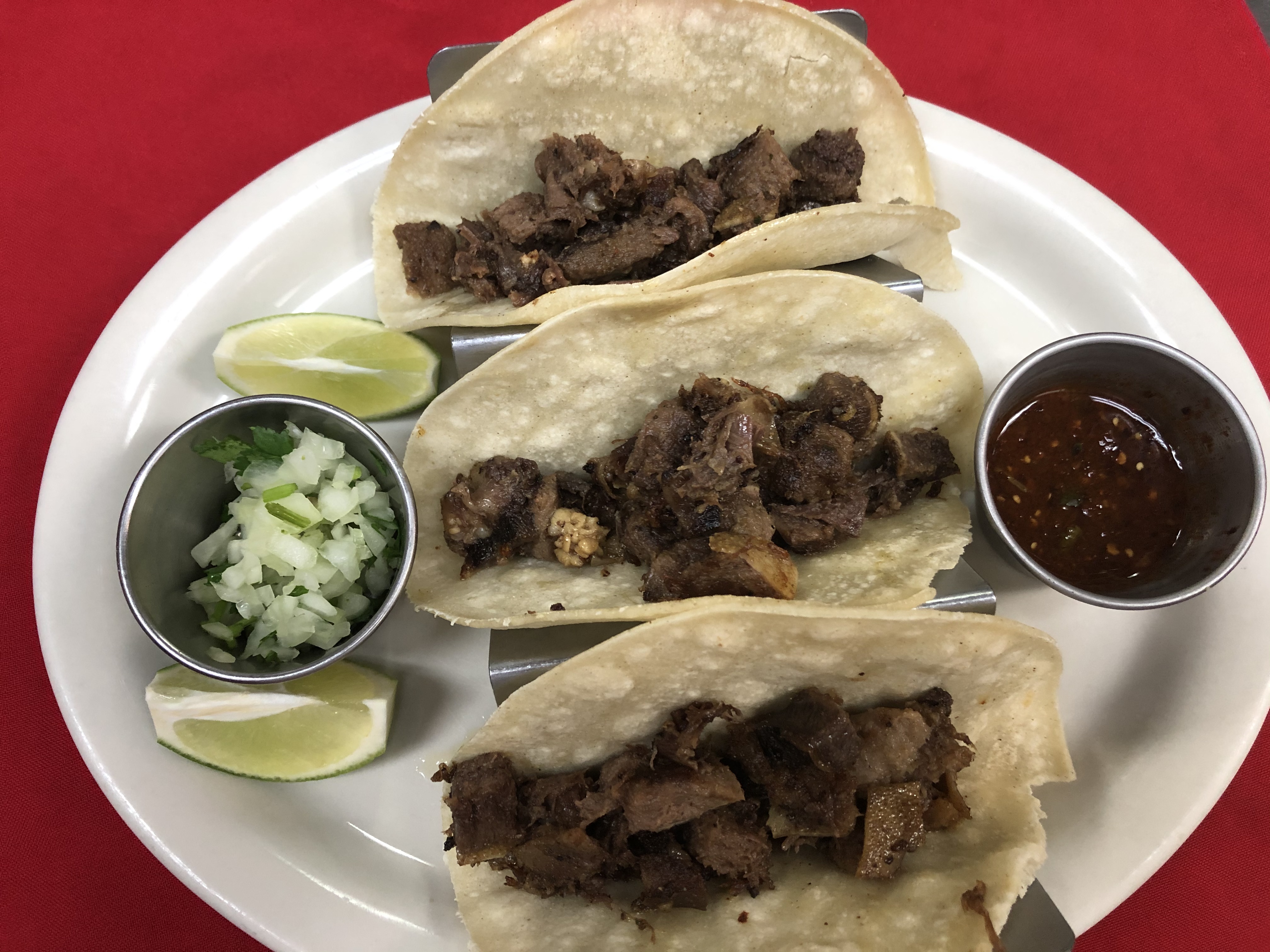 Order Beef Tongue Tacos. food online from Pancho's Mexican Restaurant store, Troy on bringmethat.com