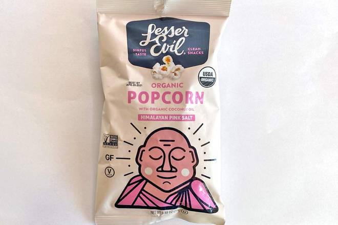 Order Lesser Evil Popcorn food online from Nekter Juice store, Littleton on bringmethat.com