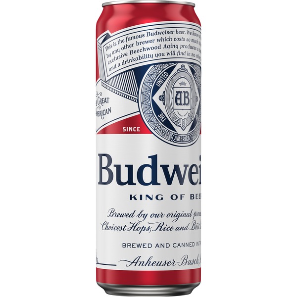 Order BUDWEISER 25 FL OZ. CAN food online from Quik Food Mart store, Avondale on bringmethat.com