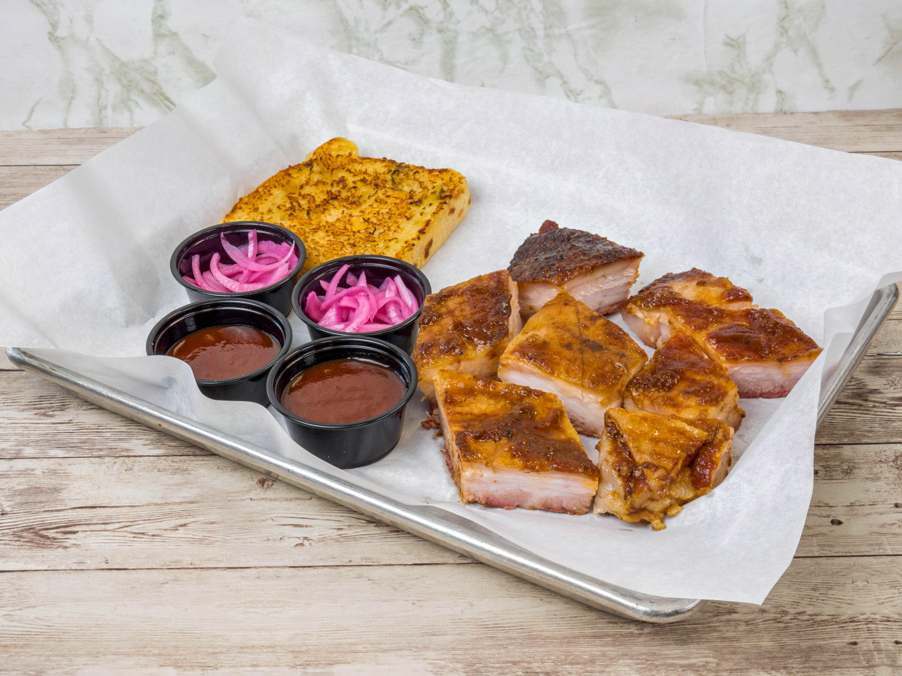 Order 1 lb. Pork Belly food online from The Smoking Joint store, Cypress on bringmethat.com