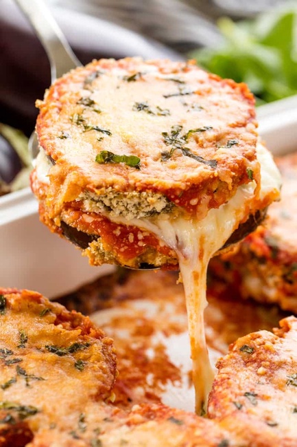 Order Eggplant Parmigiana food online from Big Mike's Pizza store, Morganville on bringmethat.com