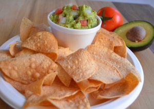 Order Fresh Guacamole and Chips food online from Breaking Bad Burrito store, Los Angeles on bringmethat.com