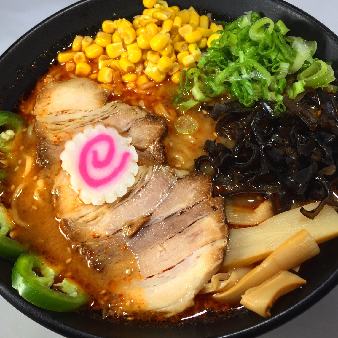 Order Spicy Miso Ramen food online from Fukusuke Japanese Ramen Dining store, Fountain Valley on bringmethat.com
