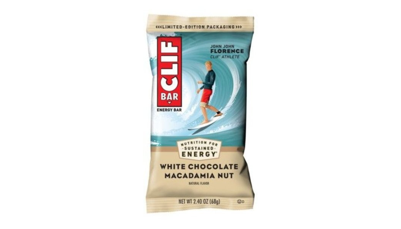 Order Clif Bar Energy Bar White Chocolate Macadamia - made with Organic Rolled Oats 2.4 oz food online from JR Food Mart store, Camarillo on bringmethat.com