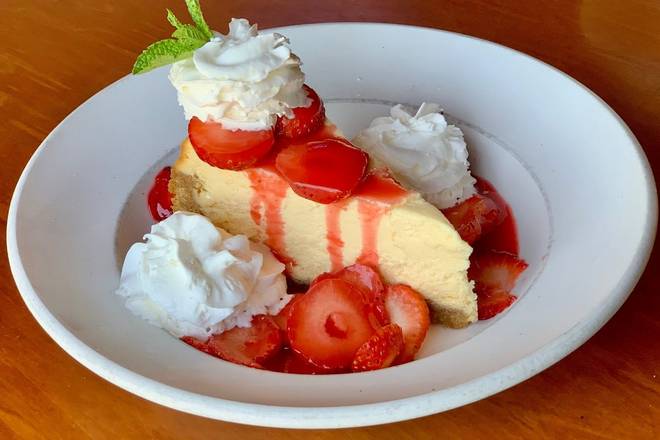 Order NY Strawberry Cheesecake food online from Carolina Ale House store, Fort Mill on bringmethat.com