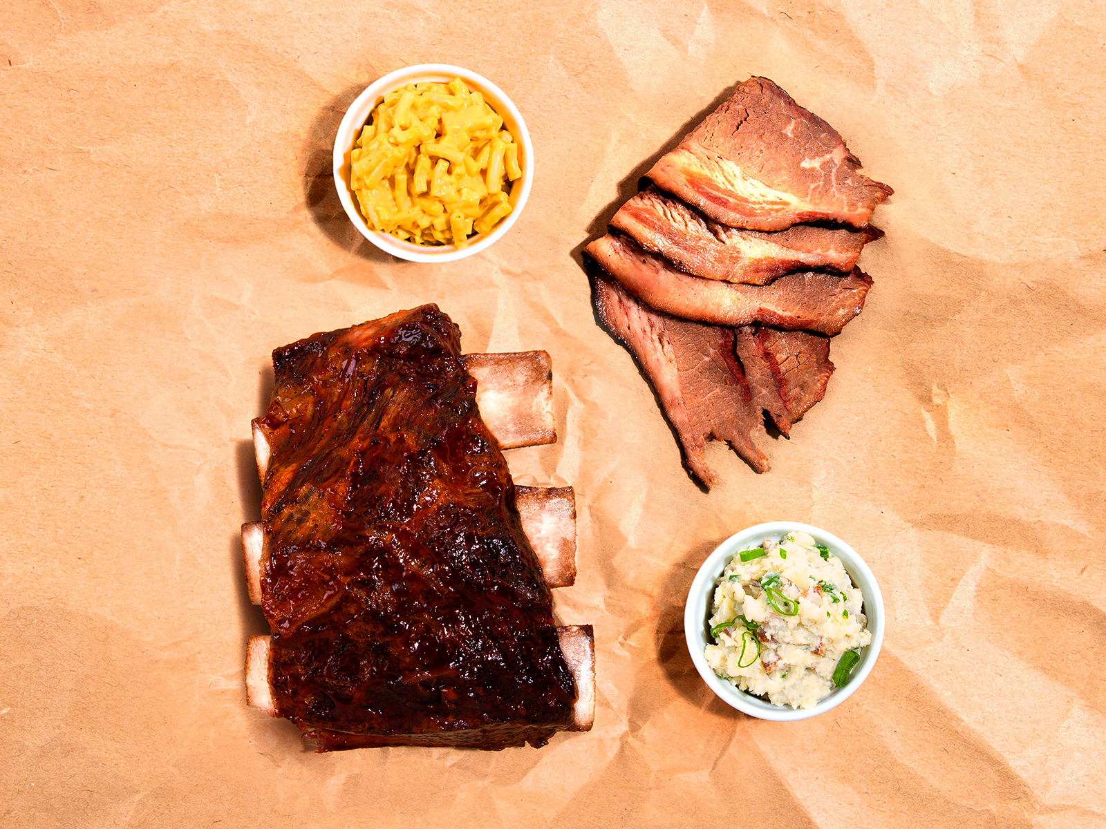 Order 2 Meat Plate food online from Omg Bbq Lol store, Castro Valley on bringmethat.com