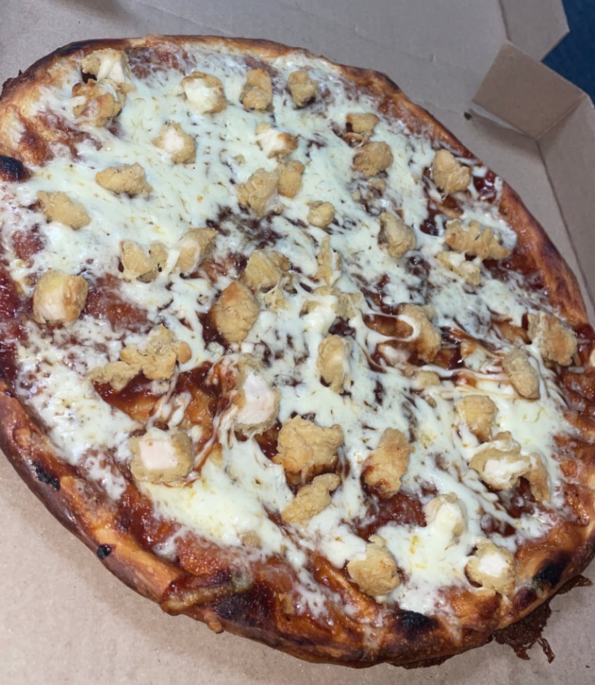 Order Bar-B-Q Chicken Pizza - 14" food online from Papa D's Pizza store, St Clairsville on bringmethat.com