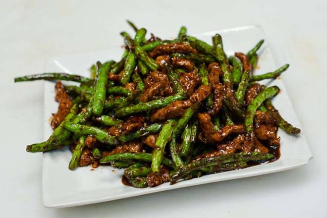 Order Beef with String Beans food online from Go china store, Pasadena on bringmethat.com