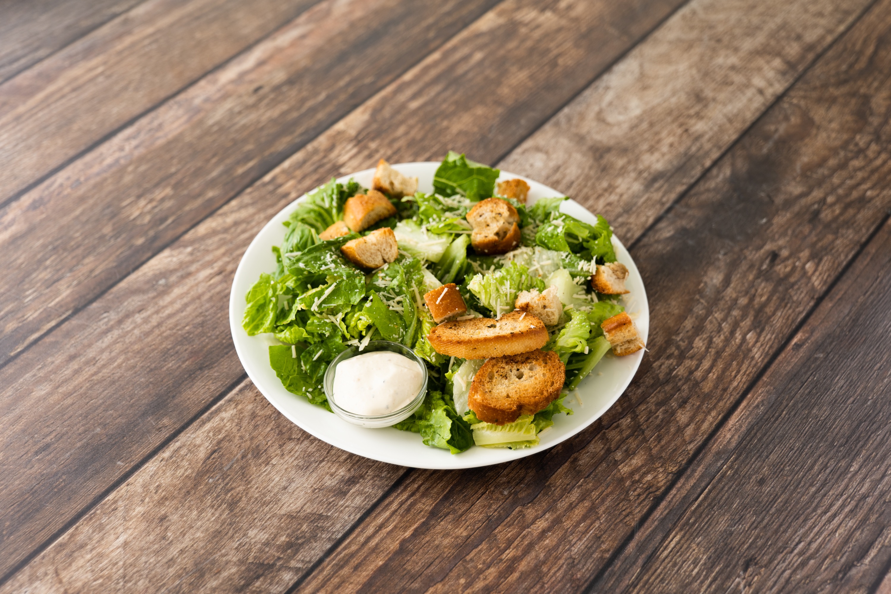 Order Classic Caesar Salad food online from Cafe Brio Pizza & Deli store, Los Angeles on bringmethat.com