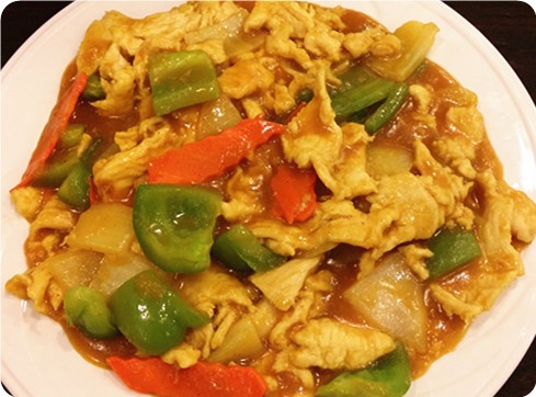 Order Curry Chicken food online from Red Lantern Chinese Cuisine store, Glendora on bringmethat.com