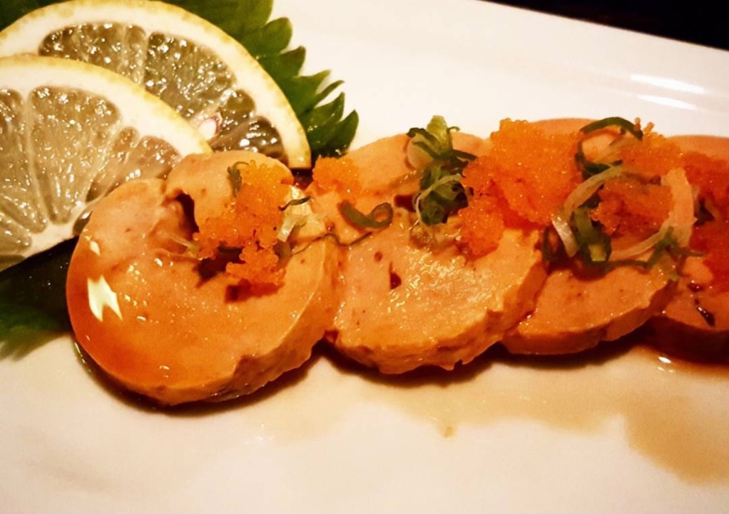 Order Ankimo (Monkfish Liver) Sashimi food online from Ebisu store, Austin on bringmethat.com