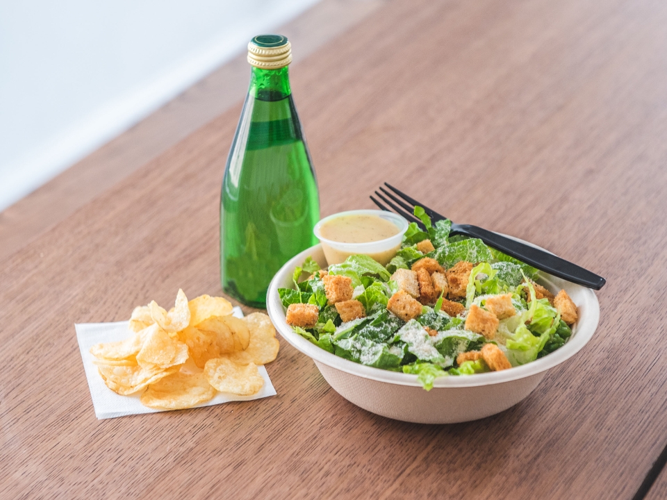 Order Caesar Salad Combo food online from Spring St Cafe store, Los Angeles on bringmethat.com