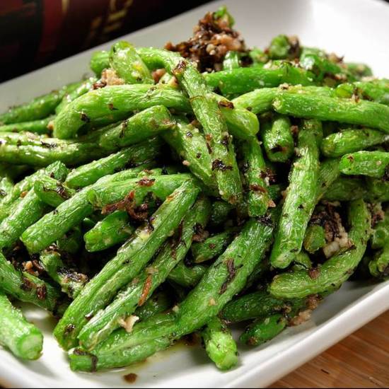 Order Dry Sauteed Green Bean干煸四季豆 food online from Chuanyu Fusion store, Oklahoma City on bringmethat.com