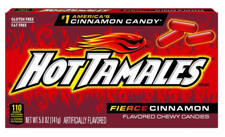 Order Hot Tamales Fierce Cinnamon Chewy Candy, 5 OZ food online from Cvs store, Kern County on bringmethat.com