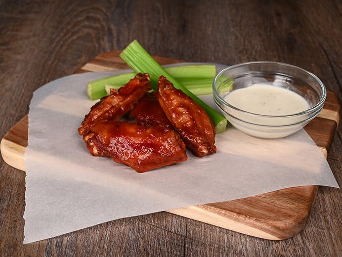 Order Hot Breaded Chicken Wings - Appetizers food online from Chicago Dough Company store, Richton Park on bringmethat.com