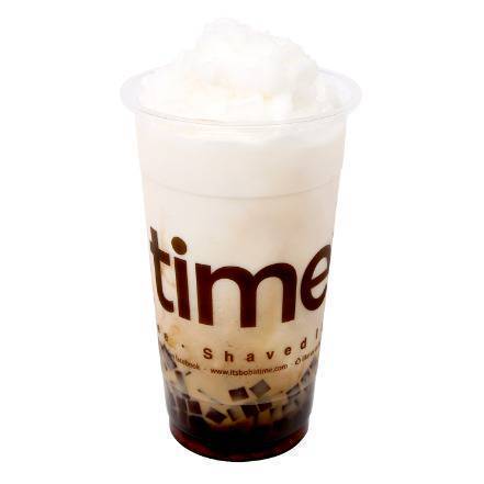 Order #5 Frosty Milk with Espresso, Honey Boba & Coffee Jelly food online from Boba Time store, Bell on bringmethat.com